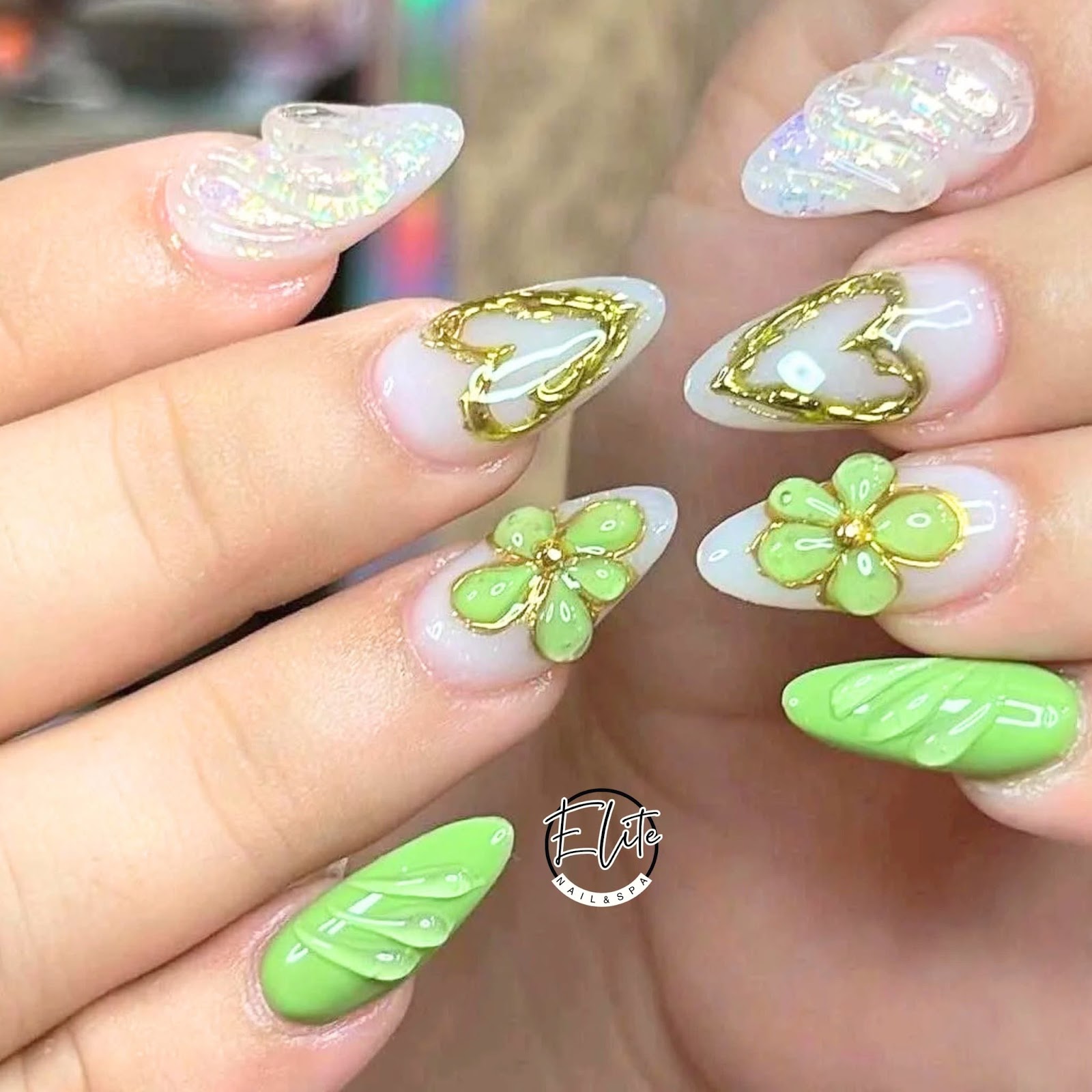 Elite Nail and Spa nail work in Loveland, Colorado